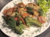 Shrimps Vegetables Stir Fry